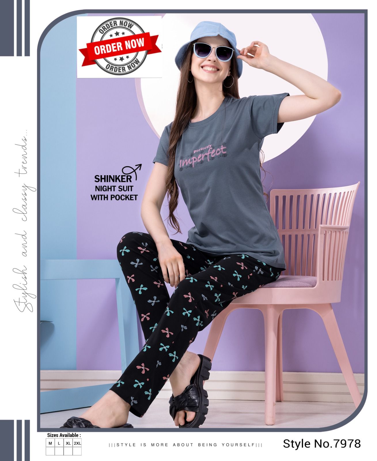 Vol Sb 589 Summer Special Shinker Hosiery Cotton Night Suit Wholesale Online 
